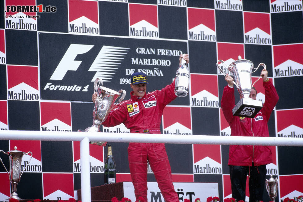 Foto zur News: Platz 9: Michael Schumacher (27 Jahre, 151 Tage) - Spanien 1996