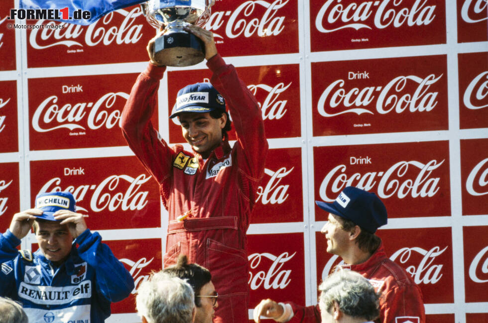 Foto zur News: Platz 7: Michele Alboreto (27 Jahre, 128 Tage) - Belgien 1984