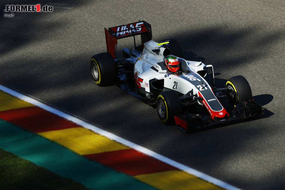 Foto zur News: 2016: Haas-Ferrari VF-16 - Fahrer: Romain Grosjean/Esteban Gutierrez