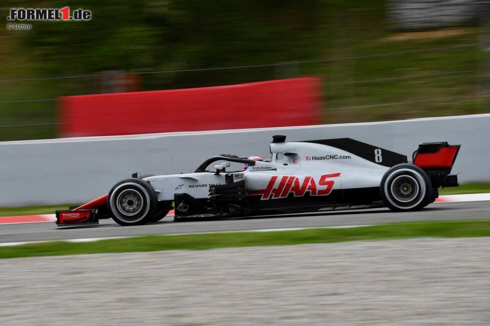 Foto zur News: 2018: Haas-Ferrari VF-18 - Fahrer: Romain Grosjean/Kevin Magnussen