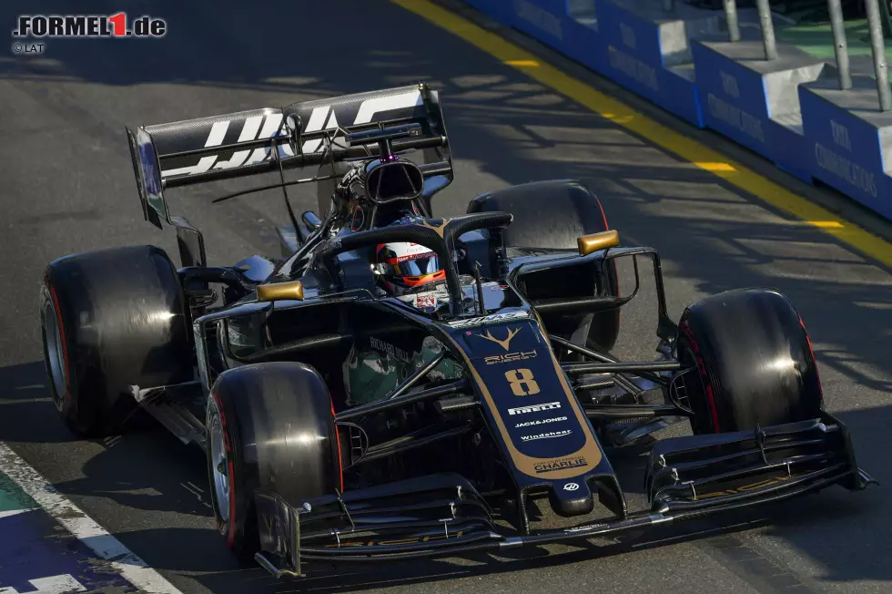 Foto zur News: 2019: Haas-Ferrari VF-19 - Fahrer: Romain Grosjean/Kevin Magnussen