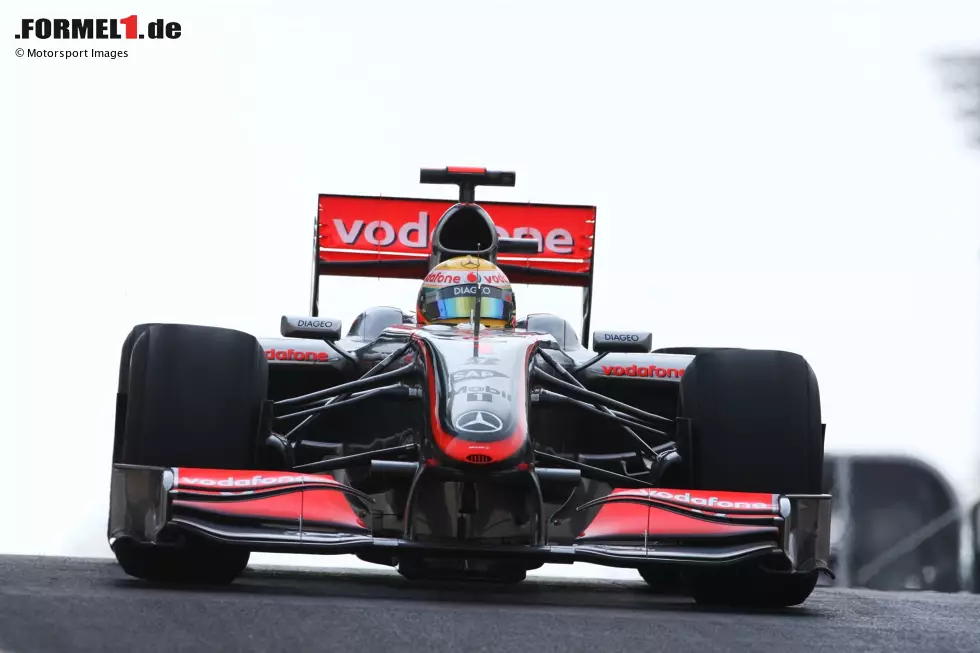 Foto zur News: 2009: McLaren-Mercedes MP4-24
WM-Ergebnis: 5. mit 49 Punkten, 2 Siege