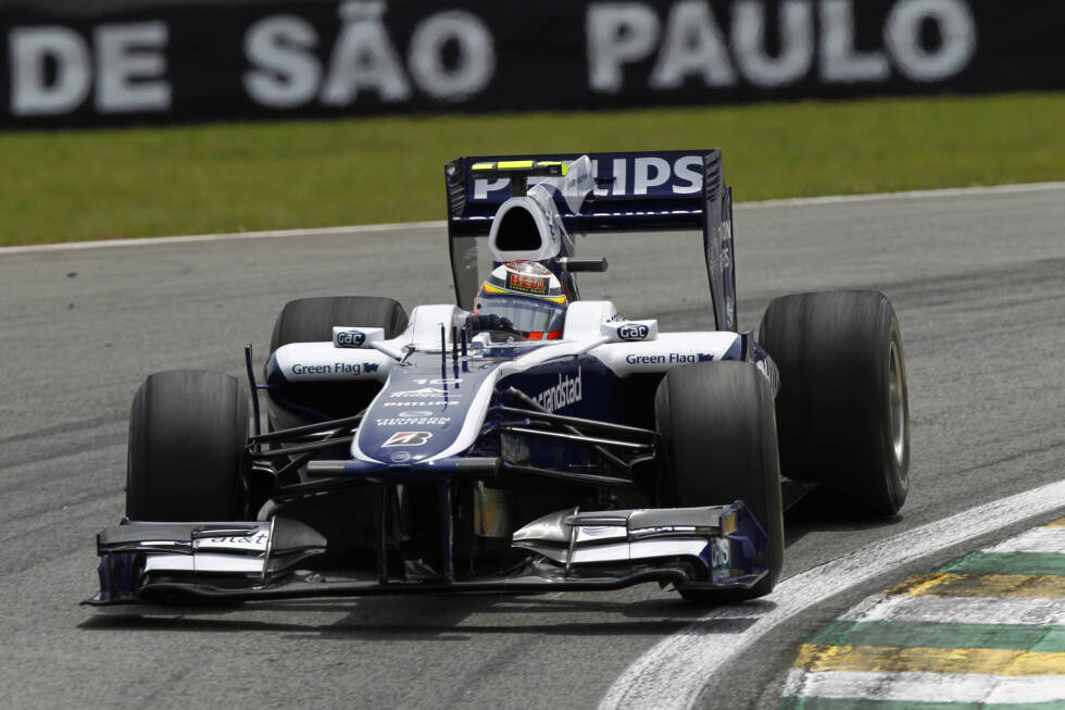 Foto zur News: 2010: Williams-Cosworth FW32
WM-Ergebnis: 14. mit 22 Punkten