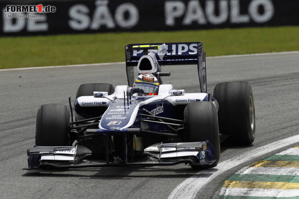 Foto zur News: 2010: Williams-Cosworth FW32
WM-Ergebnis: 14. mit 22 Punkten