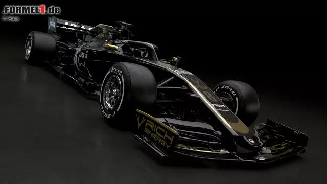 Foto zur News: Ein Bolide in Schwarz-Gold? Das kennen wir doch irgendwoher! Mit dem neuen Sponsor Rich Energy lässt Haas für viele Fans die Ära von Lotus wieder auferstehen. Das Team hatte mit John Player Special wohl die berühmteste Lackierung der Formel-1-Geschichte. Wir blicken zurück: