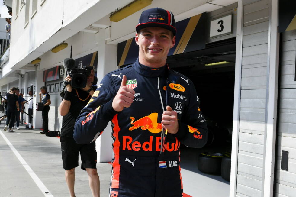 Foto zur News: #4: Max Verstappen - 21 Jahre, 10 Monate, 5 Tage (Ungarn 2019) - Platzierung im Rennen: P2