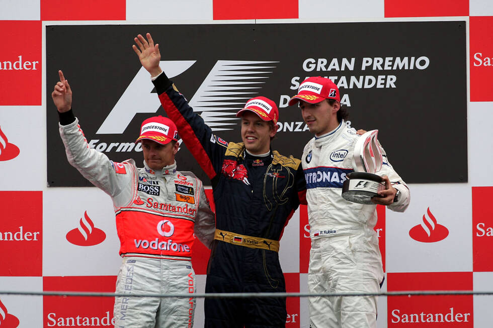 Foto zur News: #1: Sebastian Vettel - 21 Jahre, 2 Monate, 11 Tage (Italien 2008) - Platzierung im Rennen: Sieger