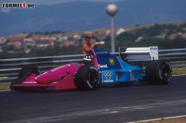 Foto zur News: Damon Hill (Brabham): Fast schon historisch schlecht: Im Brabham-Team, das sich damals bereits auf dem absteigenden Ast befindet, verpasst der Brite 1992 in acht Anläufen sechsmal die Qualifikation. Bestes Ergebnis ist ein elfter Platz in Ungarn, anschließend ist das Team pleite.