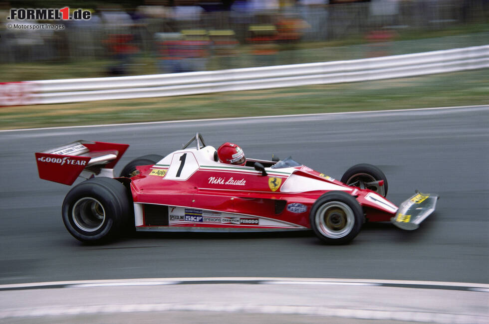 Foto zur News: Von March über BRM zu Ferrari, Brabham und McLaren: Hier sind alle Formel-1-Autos aus der erfolgreichen Karriere von Niki Lauda!