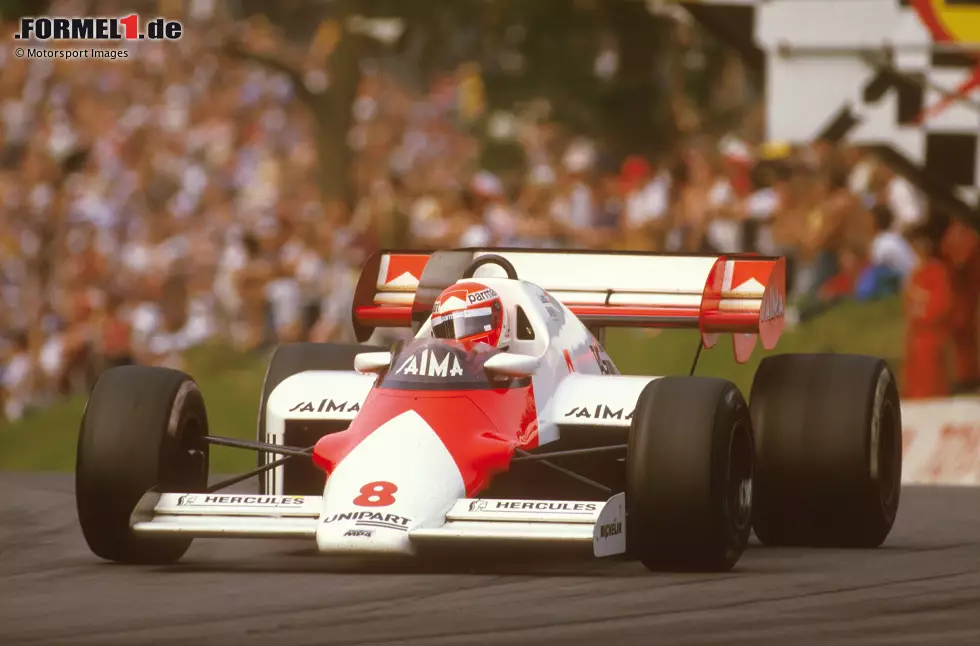 Foto zur News: Nr. 22: Grand Prix von Großbritannien 1984 in Brands Hatch