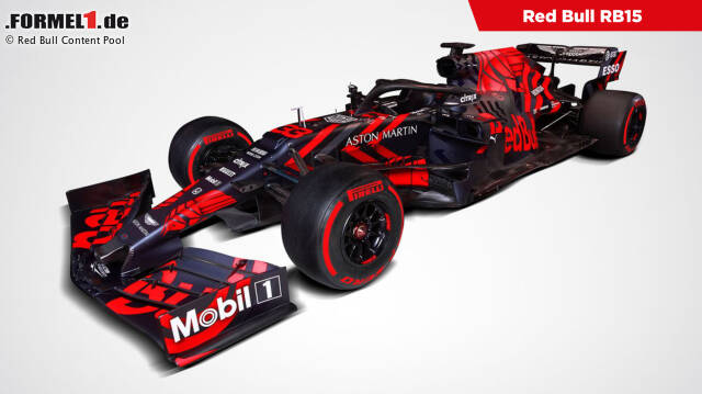 Foto zur News: Der Red Bull RB15 zeigt sich optisch deutlich verändert. Klick dich durch die besten Bilder!