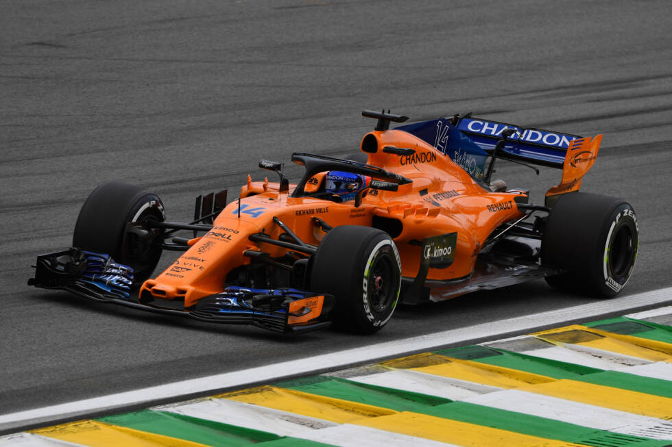 Foto zur News: 2018: McLaren-Renault MCL33; Fahrer: Fernando Alonso, Stoffel Vandoorne