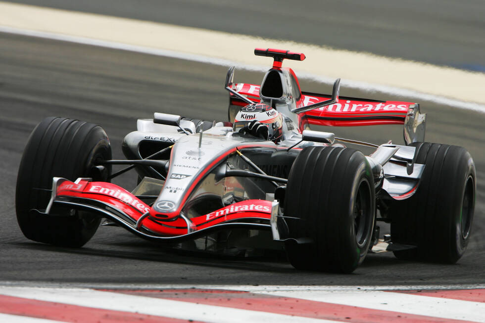 Foto zur News: 2006: McLaren-Mercedes MP4-21; Fahrer: Kimi Räikkönen, Juan Pablo Montoya, Pedro de la Rosa