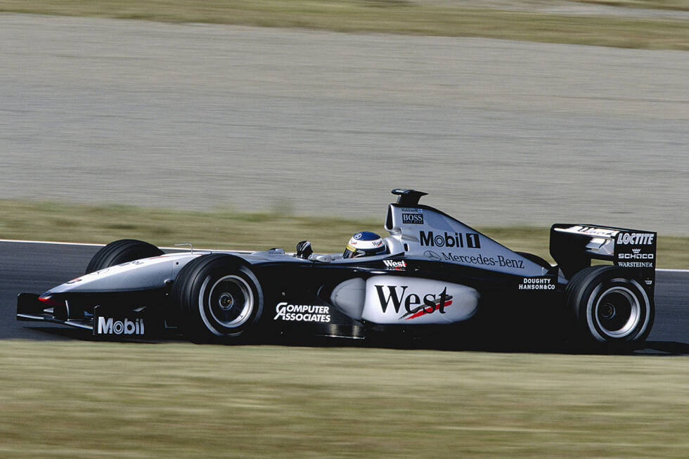 Foto zur News: 1999: McLaren-Mercedes MP4/14; Fahrer: Mika Häkkinen, David Coulthard