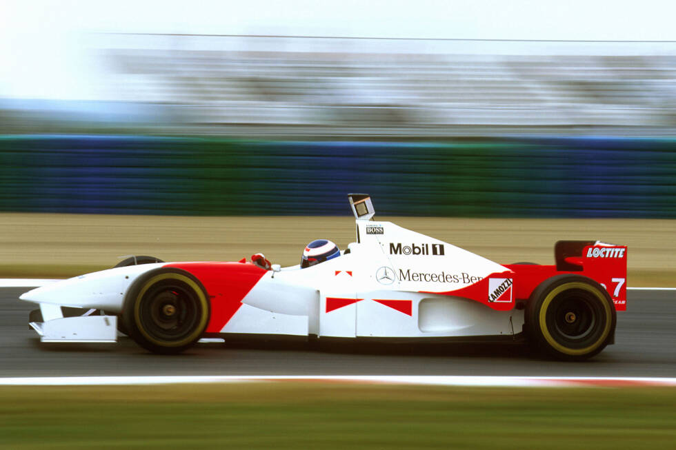 Foto zur News: 1996: McLaren-Mercedes MP4/11; Fahrer: Mika Häkkinen, David Coulthard