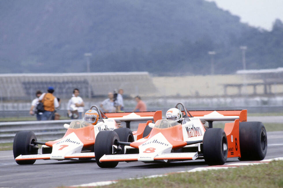 Foto zur News: 1979-1981: McLaren-Ford M29F; Fahrer: John Watson, Andre de Cesaris