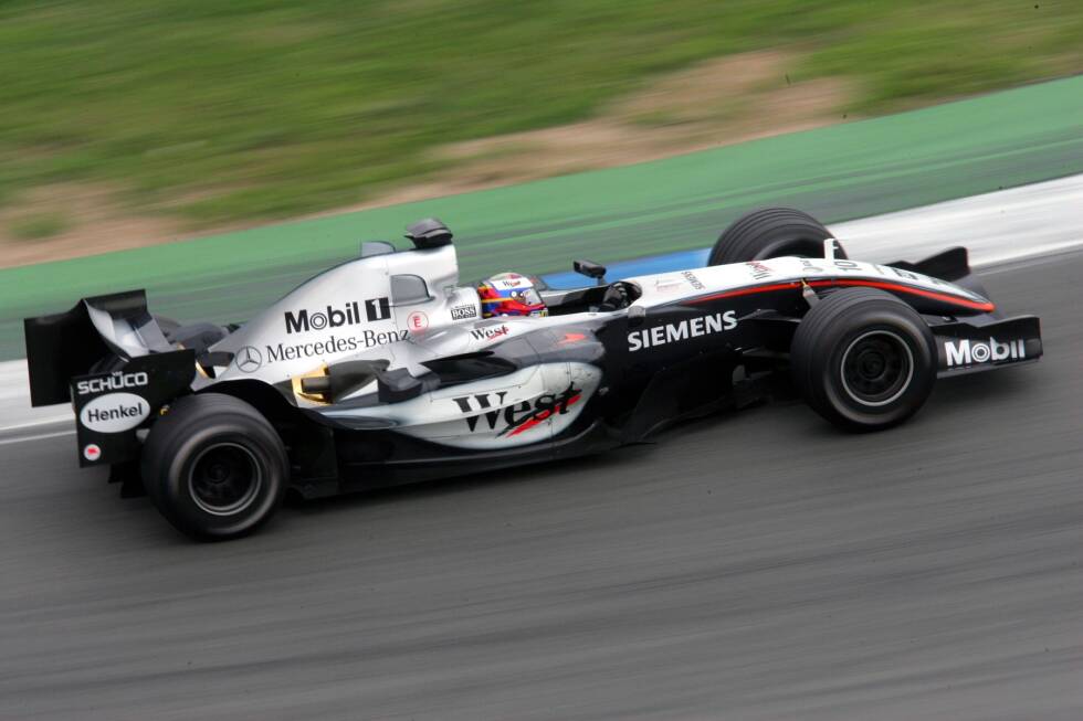 Foto zur News: 2005: McLaren-Mercedes MP4-20; Fahrer: Kimi Räikkönen, Juan Pablo Montoya, Alexander Wurz