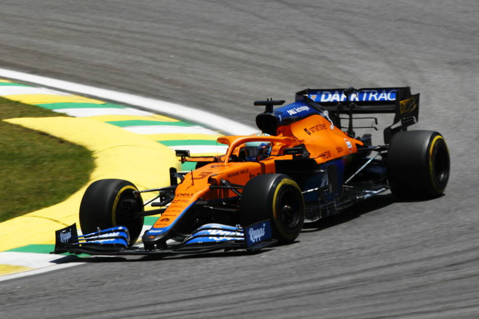 Foto zur News: 2021: McLaren-Mercedes MCL35M; Fahrer: Daniel Ricciardo, Lando Norris