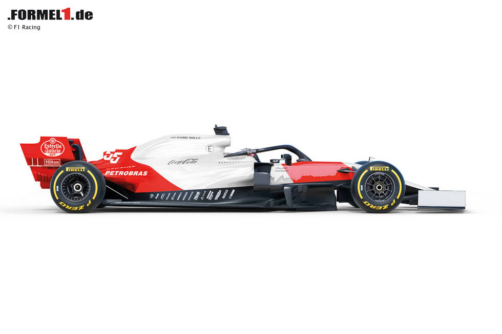 Foto zur News: Der McLaren MCL34 in den Traditionsfarben Weiß und Rot