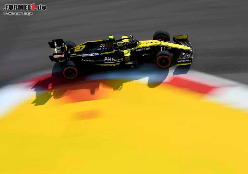 Nico Hülkenberg (2): Eigentlich schade, dass dabei nicht mehr rausgekommen ist als Platz zehn. Ricciardo hatte er souverän im Griff. Das war schon länger nicht mehr so. Letztendlich fehlte Renault aber die gleiche Durchschlagskraft wie in Monza. Foto zur News: Nico Hülkenberg (2): Eigentlich schade, dass dabei nicht mehr rausgekommen ist als Platz zehn. Ricciardo hatte er souverän im Griff. Das war schon länger nicht mehr so. Letztendlich fehlte Renault aber die gleiche Durchschlagskraft wie in Monza.