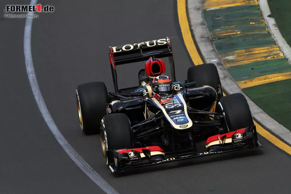 Foto zur News: 2013: Lotus-Renault E21; 
WM-Ergebnis: 5. mit 183 Punkten, 1 Sieg