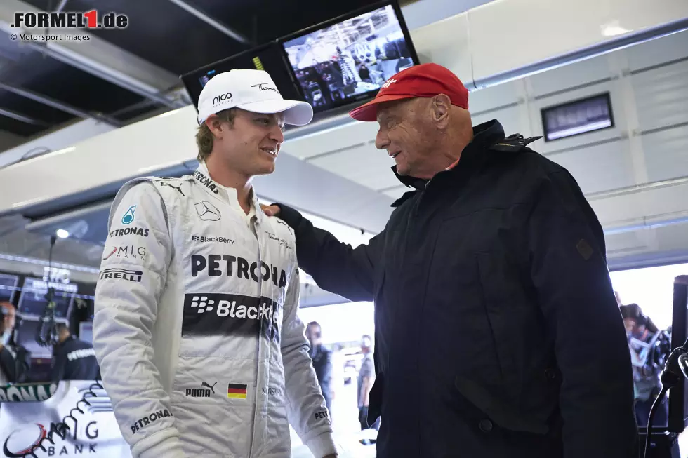 Foto zur News: Nico Rosberg (Ex-Rennfahrer): &quot;Lieber Niki. Danke für alles, was du für mich getan hast. Ich habe viel von dir gelernt. Deine Leidenschaft, dein Kampfgeist, niemals aufgeben, dein Glaube an ein zweites Mal im Leben, deine Geduld mit Nachwuchspiloten. Du hast dazu inspiriert, selbst in der schwierigsten Stunde nicht aufzugeben.&quot;