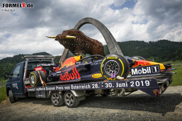 Foto zur News: Red Bull RB15 auf Tour: Start war am 13. Juni in Spielberg, ...