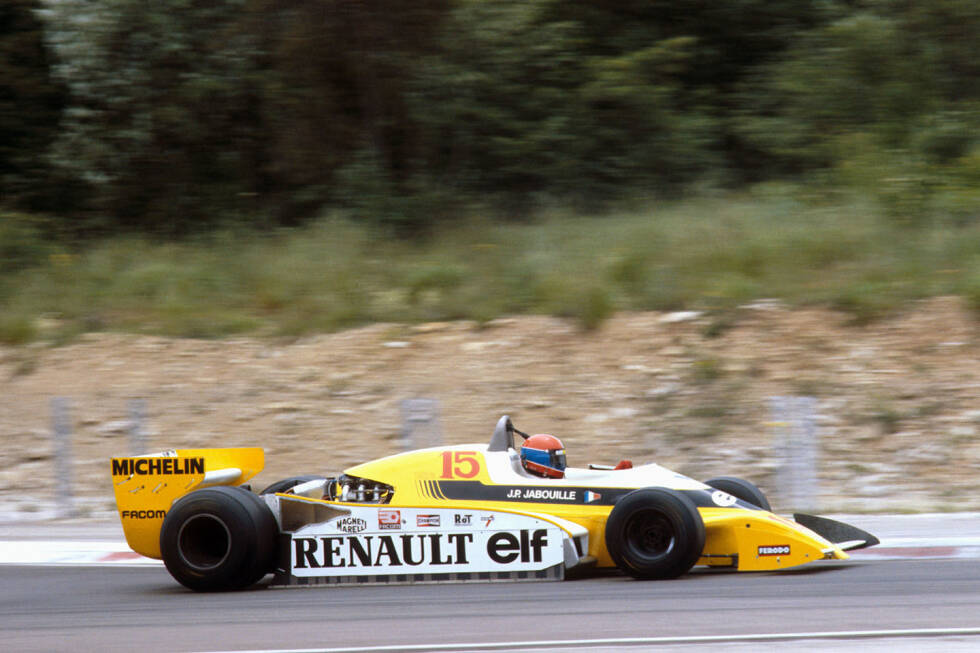 Foto zur News: 1979: Renault RS10 - Fahrer: Rene Arnoux, Jean-Pierre Jabouille