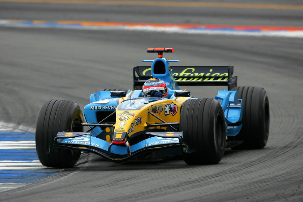 Foto zur News: 2005: Renault R25 - Fahrer: Fernando Alonso, Giancarlo Fisichella