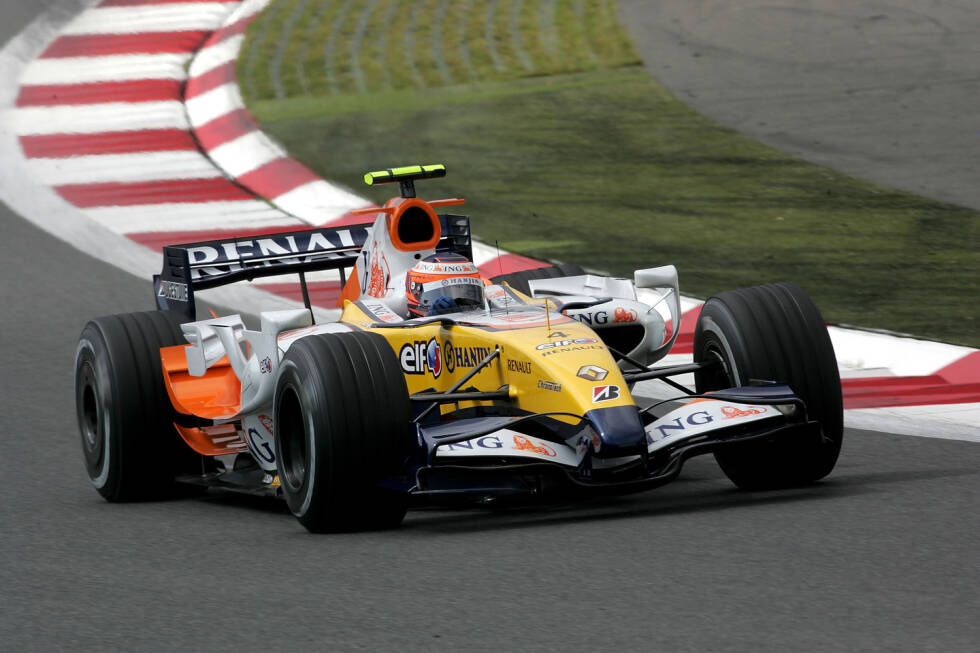 Foto zur News: 2007: Renault R27 - Fahrer: Giancarlo Fisichella, Heikki Kovalainen