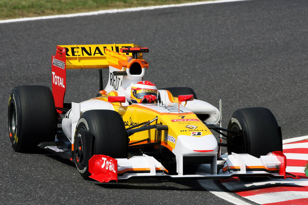 Foto zur News: 2009: Renault R29 - Fahrer: Fernando Alonso, Nelson Piquet jun., Romain Grosjean