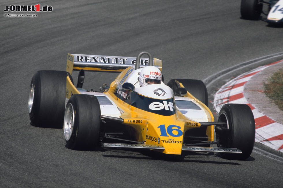 Foto zur News: 1980: Renault RE20 - Fahrer: Rene Arnoux, Jean-Pierre Jaboullie