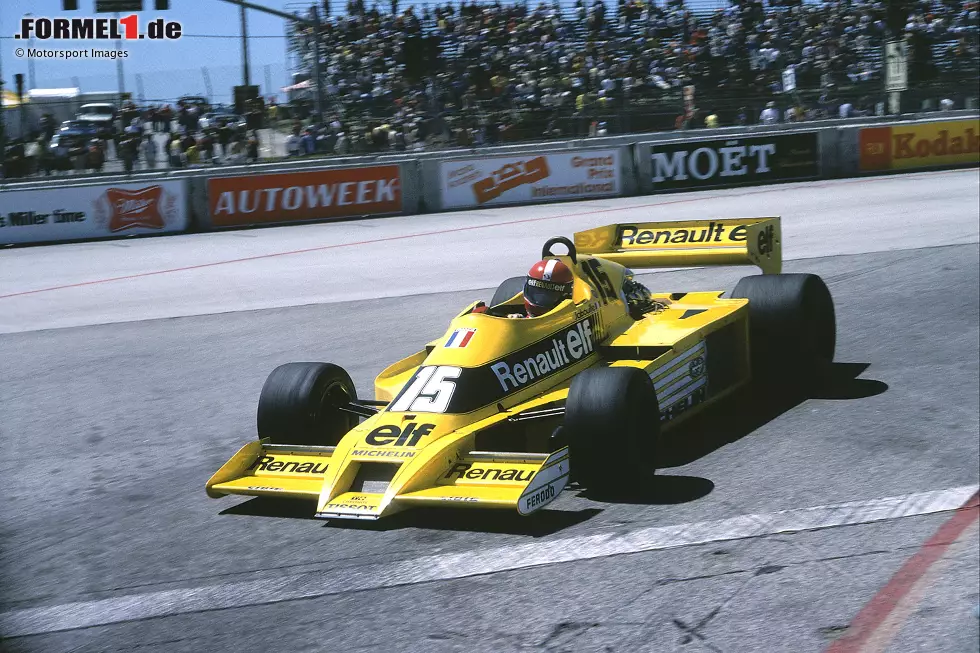 Foto zur News: 1978: Renault RS01 - Fahrer: Jean-Pierre Jaboullie