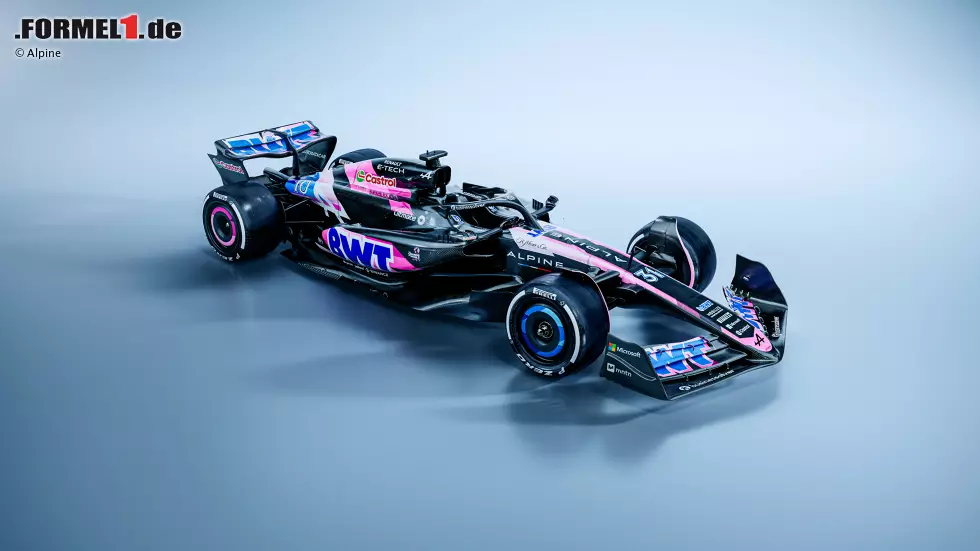Foto zur News: 2024: Alpine A524 - Fahrer: Pierre Gasly, Esteban Ocon