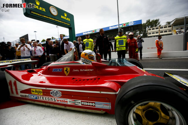 Foto zur News: Jody Scheckter wird am Freitag in Italien eine besondere Ehre zuteil. Der Südafrikaner darf ein paar Demorunden in seinem Ferrari 312T4 drehen ...