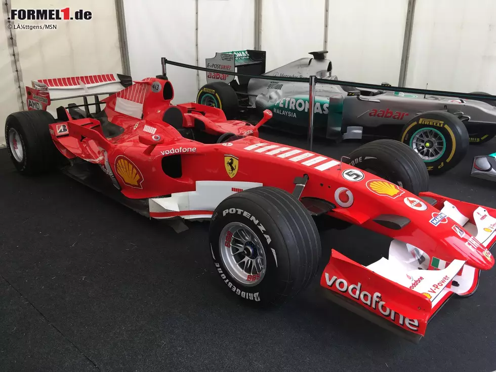 Foto zur News: Ferrari 248F1: "Schumis" letzter Formel-1-Ferrari