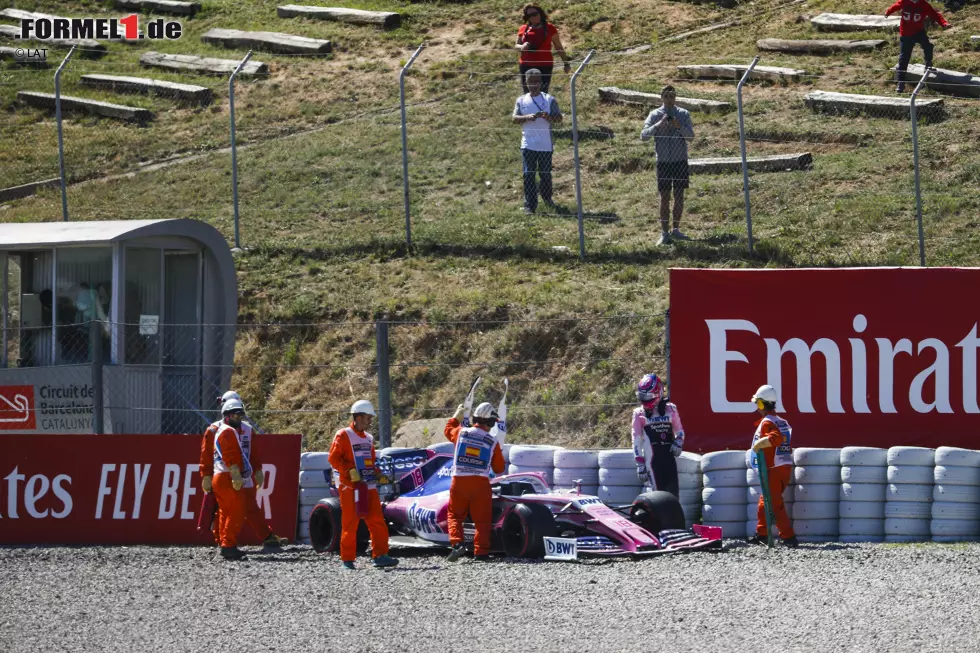 Foto zur News: Lance Stroll (4): Eine Note, für die wir ein Auge zudrücken müssen. Denn im Qualifying hat der Kanadier zum fünften Mal im fünften Rennen Q2 verpasst, und an der Kollision mit Norris hätte er zumindest vermeiden können. Immerhin: Die Speed-Diskrepanz zu Perez war diesmal im Rahmen.