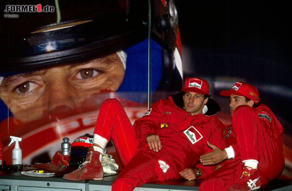 Foto zur News: #7 - Jean Alesi und Gerhard Berger (Ferrari/Benetton, 1993-1997): 77