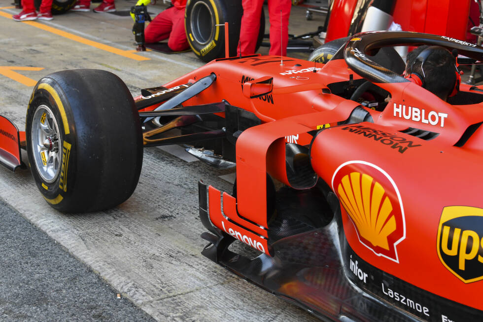 Foto zur News: Ferrari SF90: Luftleitbleche