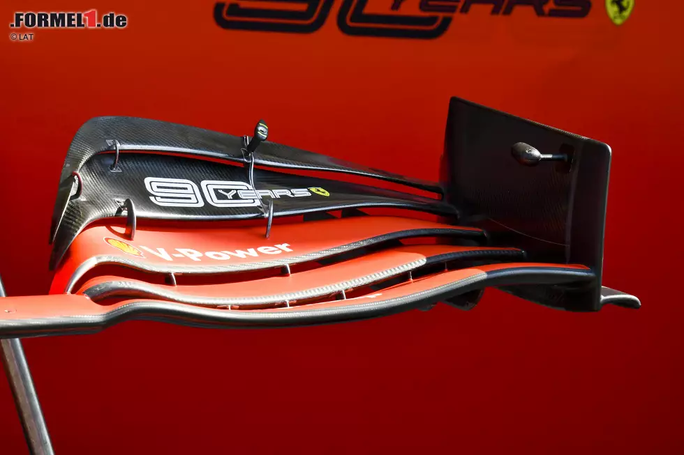Foto zur News: Ferrari SF90: Frontflügel