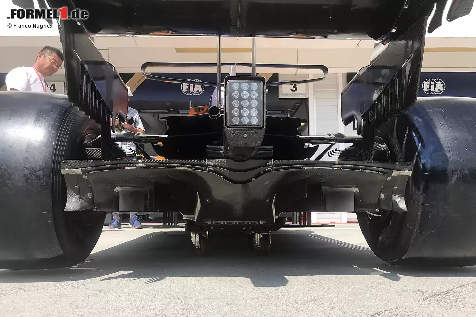 Foto zur News: McLaren MCL34: Diffusor