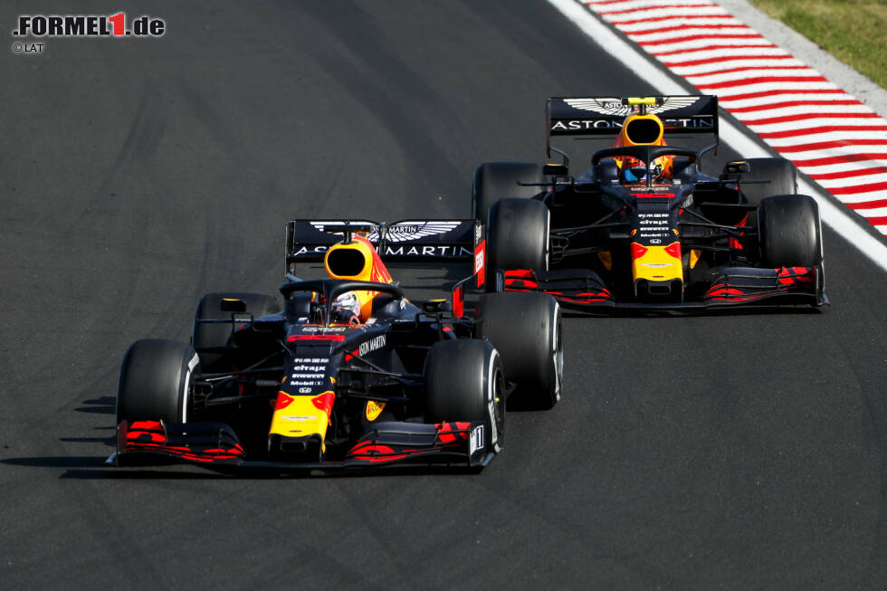 Pierre Gasly (5): Keine Fehler gemacht, aber im Qualifying fast neun Zehntel langsamer als Verstappen, dazu im Rennen vom Teamkollegen überrundet und sogar hinter dem McLaren von Sainz gelandet. Für den Anspruch von Red Bull viel zu wenig - und auch für unseren. Pierre Gasly (5): Keine Fehler gemacht, aber im Qualifying fast neun Zehntel langsamer als Verstappen, dazu im Rennen vom Teamkollegen überrundet und sogar hinter dem McLaren von Sainz gelandet. Für den Anspruch von Red Bull viel zu wenig - und auch für unseren.