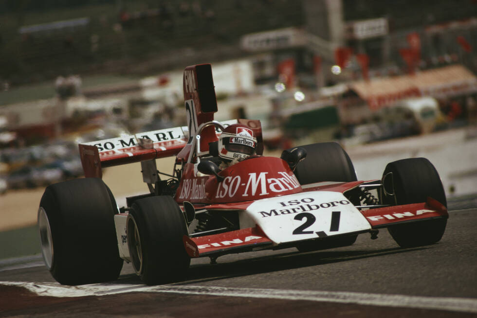 Foto zur News: Ebenfalls 1974 setzt das Williams-Team den FW02 ein. Hier beim Grand Prix in Jarama mit dem Dänen Tom Belso am Steuer.