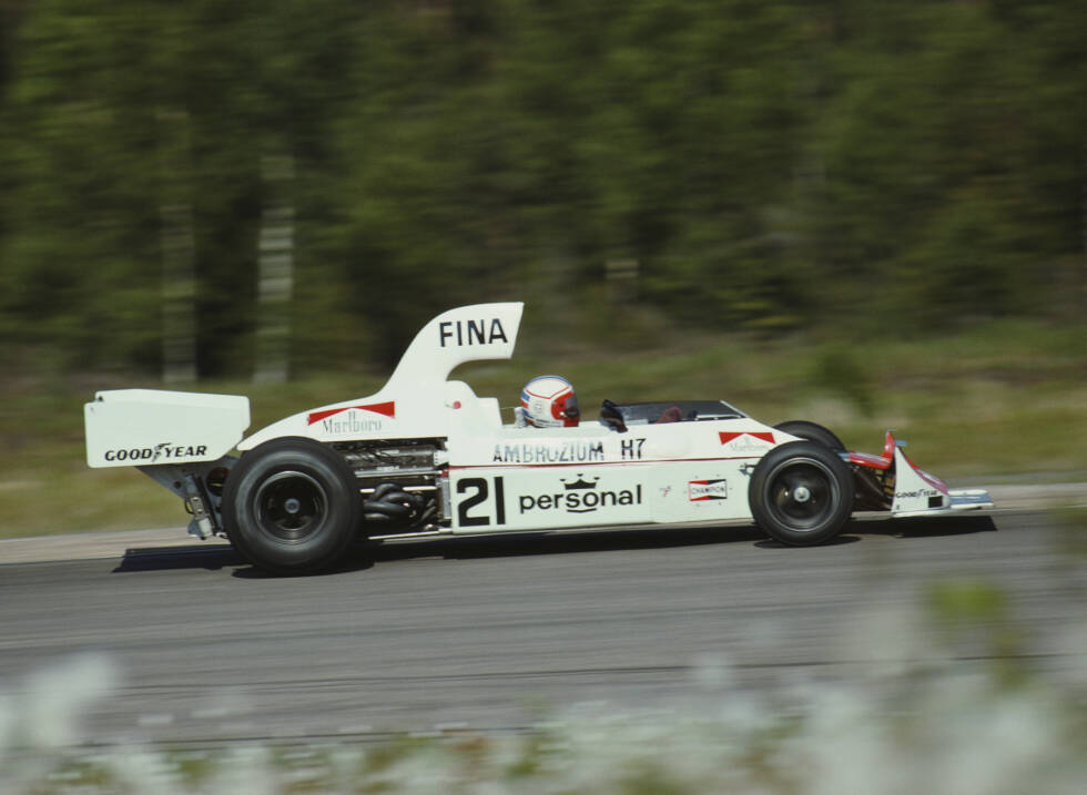 Foto zur News: Jacques Laffite 1975 im FW04.