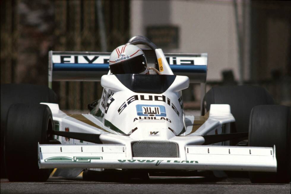 Foto zur News: 1977, nach der Abspaltung von Walter Wolf Racing, verschwindet Williams kurzzeitig aus den Starterlisten der Formel 1. 1978 feiert das Team mit Alan Jones und dem FW06 ein Comeback. Es ist der erste Eigenbau des Teams, das nun auch Konstrukteur ist.