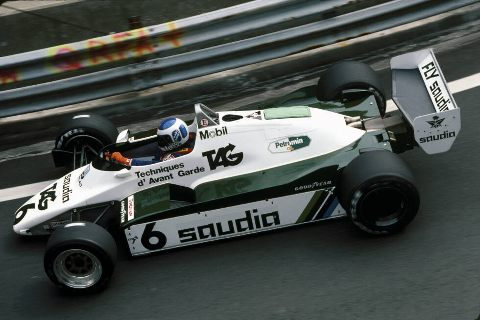 Foto zur News: 1982 wird ein gewisser Keke Rosberg auf Williams Weltmeister. Ein Grand-Prix-Sieg ist genug. Plus die Sponsorenmillionen aus dem Bin-Laden-Umfeld.