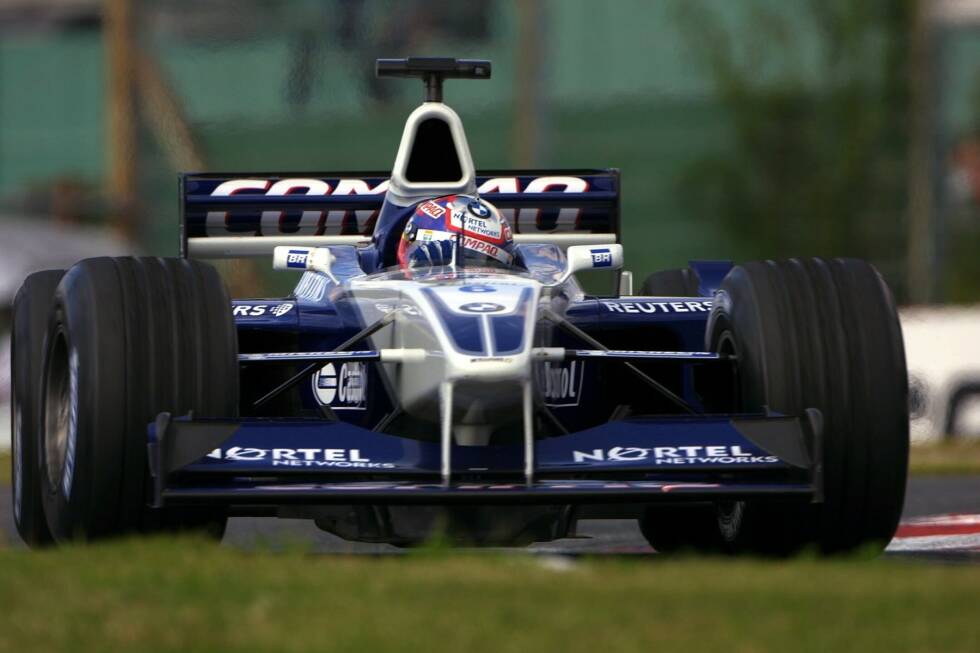 Foto zur News: Mit dem FW23 ist Williams-BMW ab 2001 wieder eine Top-Adresse in der Formel 1. Insbesondere auf Hochgeschwindigkeitsstrecken.