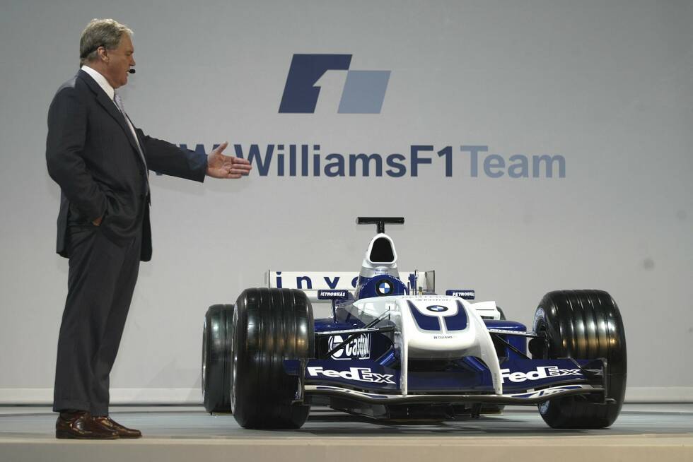 Foto zur News: Der FW26 ist der vielleicht hässlichste Williams der Formel-1-Geschichte. Die &quot;Hammerhai&quot;-Nase hat sich Designerin Antonia Terzi einfallen lassen. Sie wird wegen Erfolglosigkeit gefeuert.