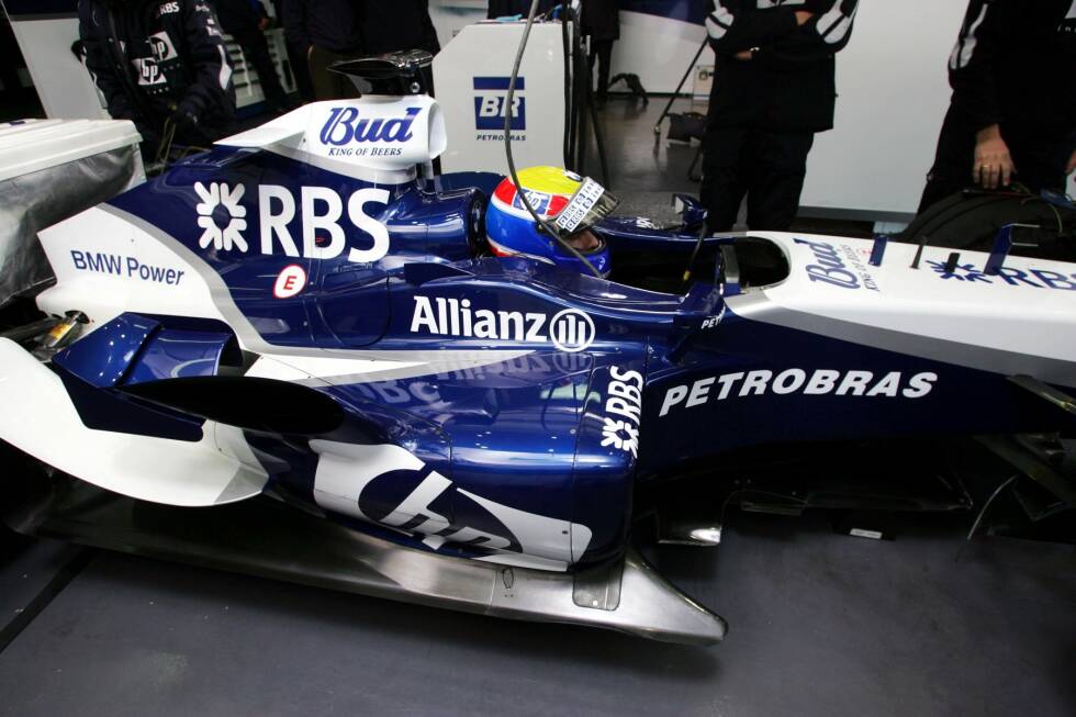 Foto zur News: Neuanfang im Jahr 2005: Mark Webber kommt als neuer Fahrer ins Team. Der FW27 ist der letzte Williams mit BMW-Power, ...