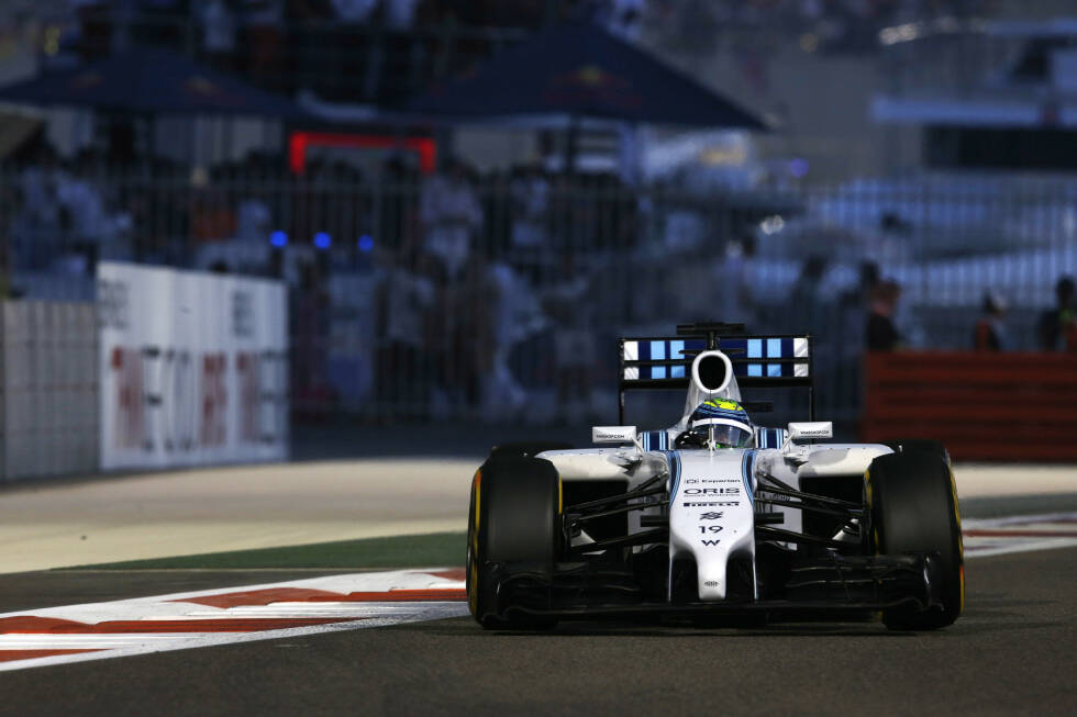 Foto zur News: ... eine neue Ära beginnt aber erst 2014: Martini ist jetzt Hauptsponsor, Mercedes liefert die neuen Hybridmotoren. Endlich riecht das Team wieder Podestplätze.